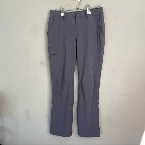 REI Coop Kartoni women’s size 2 Petite Gray Pants convertible snap closure - Picture 1 of 15